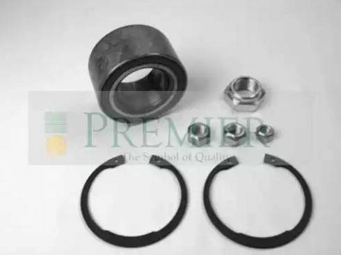 BRT Bearings BRT1299 - Комплект подшипника ступицы колеса autodnr.net