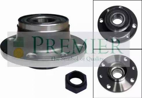 BRT Bearings BRT1377 - Комплект подшипника ступицы колеса autodnr.net