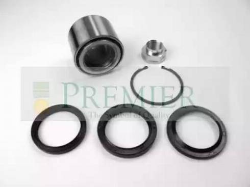 BRT Bearings BRT1411 - Комплект підшипника маточини колеса autocars.com.ua