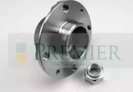 BRT Bearings BRT616 - Комплект подшипника ступицы колеса autodnr.net