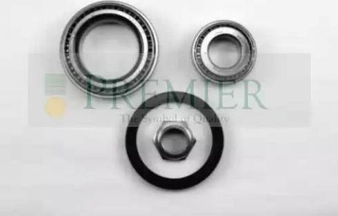 BRT Bearings BRT917 - Комплект подшипника ступицы колеса autodnr.net