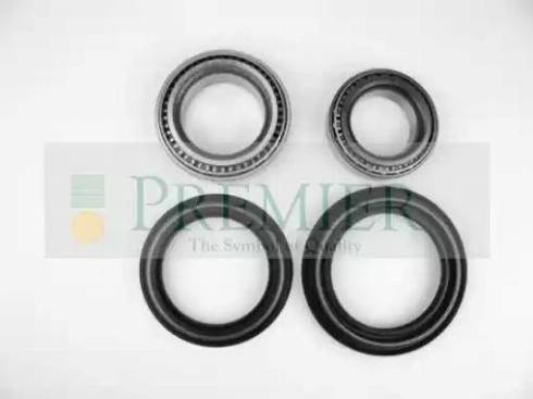 BRT Bearings PWK0039 - Комплект підшипника маточини колеса autocars.com.ua