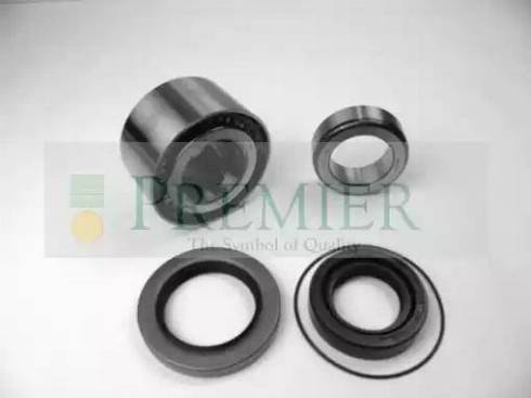 BRT Bearings PWK0065 - Комплект підшипника маточини колеса autocars.com.ua