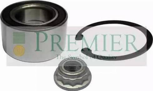 BRT Bearings PWK0084 - Комплект підшипника маточини колеса autocars.com.ua