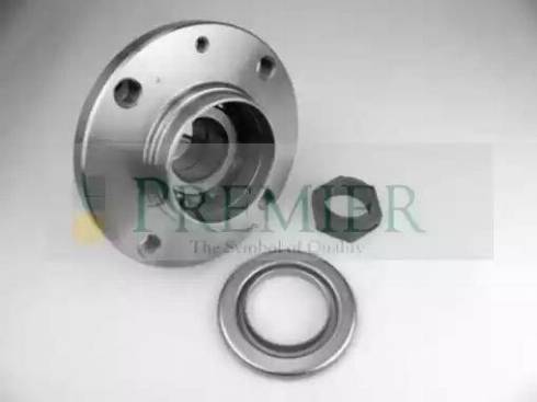 BRT Bearings PWK0092 - Маточина колеса autocars.com.ua