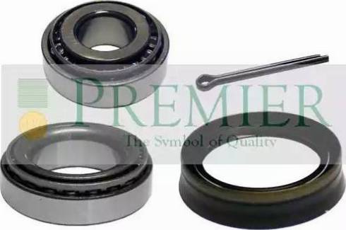 BRT Bearings PWK0128 - Комплект подшипника ступицы колеса autodnr.net