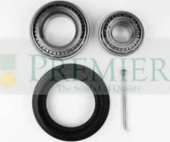 BRT Bearings PWK0209 - Комплект підшипника маточини колеса autocars.com.ua