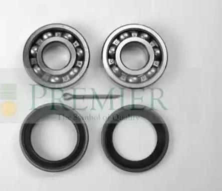 BRT Bearings PWK0235 - Комплект підшипника маточини колеса autocars.com.ua