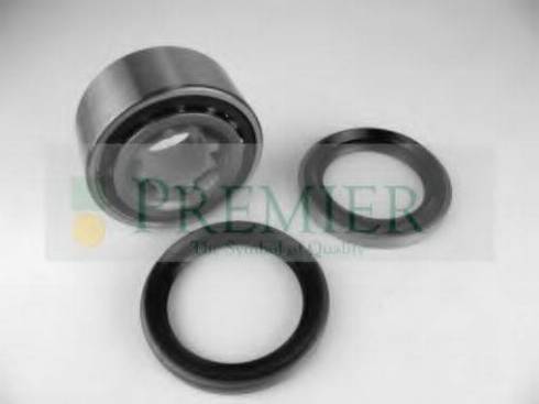 BRT Bearings PWK0246 - Комплект підшипника маточини колеса autocars.com.ua