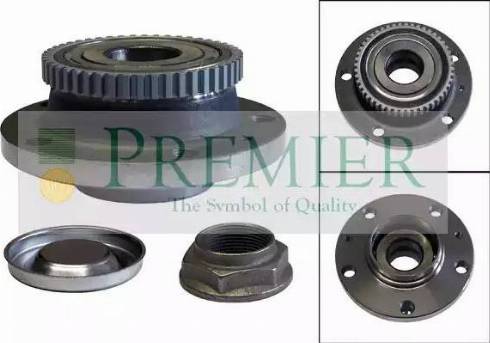 BRT Bearings PWK0512 - Маточина колеса autocars.com.ua