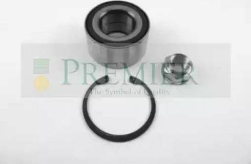 BRT Bearings PWK0545 - Комплект підшипника маточини колеса autocars.com.ua