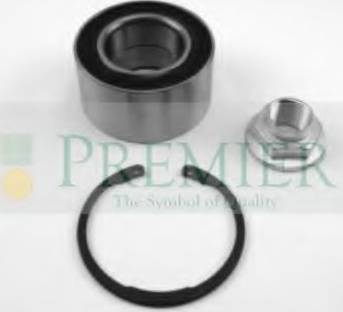 BRT Bearings PWK0551 - Комплект подшипника ступицы колеса autodnr.net