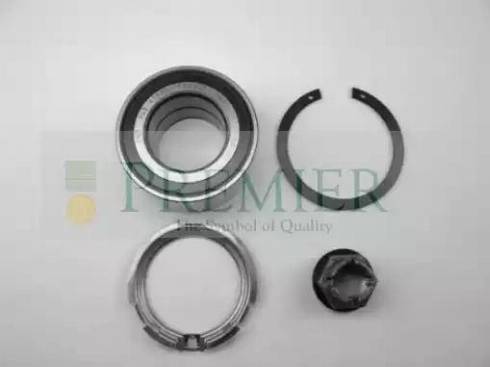 BRT Bearings PWK0602 - Комплект підшипника маточини колеса autocars.com.ua