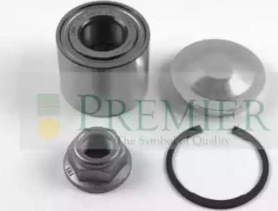 BRT Bearings PWK0603 - Комплект подшипника ступицы колеса autodnr.net