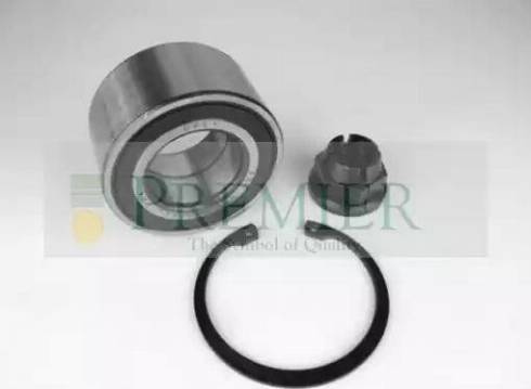 BRT Bearings PWK0662 - Комплект підшипника маточини колеса autocars.com.ua