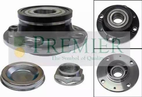 BRT Bearings PWK0760 - Маточина колеса autocars.com.ua