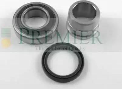 BRT Bearings PWK1501 - Комплект підшипника маточини колеса autocars.com.ua