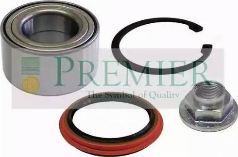 BRT Bearings PWK1510 - Комплект підшипника маточини колеса autocars.com.ua