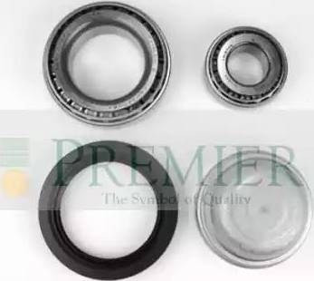 BRT Bearings PWK1533 - Комплект подшипника ступицы колеса autodnr.net