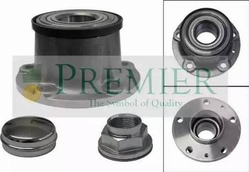 BRT Bearings PWK1538 - Маточина колеса autocars.com.ua