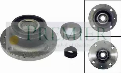 BRT Bearings PWK1555 - Маточина колеса autocars.com.ua