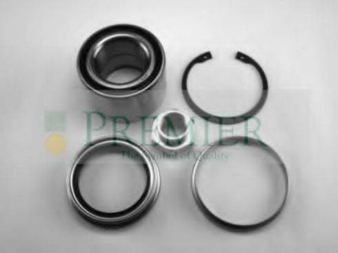 BRT Bearings PWK1656 - Комплект подшипника ступицы колеса autodnr.net