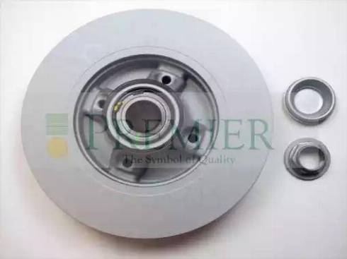 BRT Bearings PWK1811 - Гальмівний диск autocars.com.ua