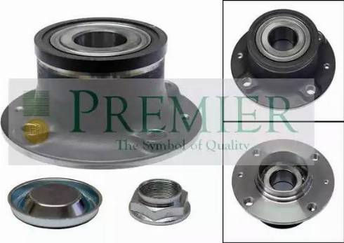 BRT Bearings PWK1824 - Маточина колеса autocars.com.ua