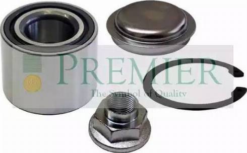 BRT Bearings PWK1825 - Комплект підшипника маточини колеса autocars.com.ua