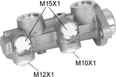 BSF 05069 - Головний гальмівний циліндр autocars.com.ua