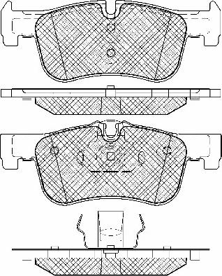 BSF 20012 - Гальмівні колодки, дискові гальма autocars.com.ua