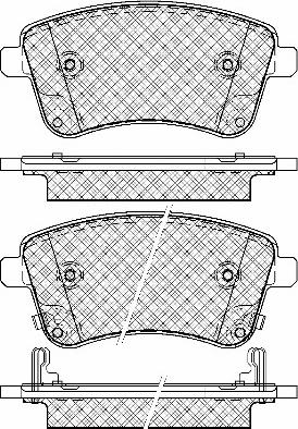 BSF 20058 - Гальмівні колодки, дискові гальма autocars.com.ua