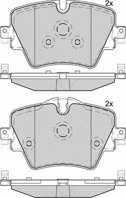 BMW 34108837151 - Гальмівні колодки, дискові гальма autocars.com.ua