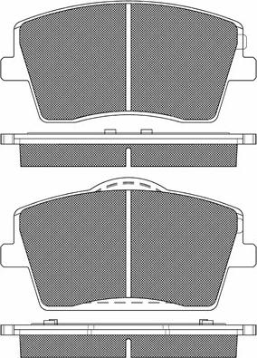 BSF 20234 - Гальмівні колодки, дискові гальма autocars.com.ua