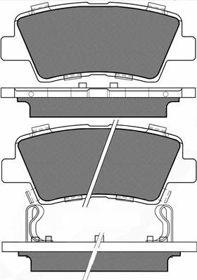 BSF 20260 - Гальмівні колодки, дискові гальма autocars.com.ua