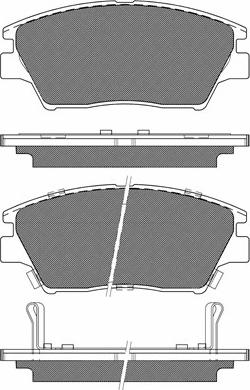 BSF 20277 - Гальмівні колодки, дискові гальма autocars.com.ua