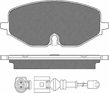 BSF 20283 - Гальмівні колодки, дискові гальма autocars.com.ua