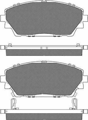 BSF 20293 - Гальмівні колодки, дискові гальма autocars.com.ua