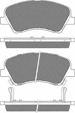 BSF 20331 - Гальмівні колодки, дискові гальма autocars.com.ua