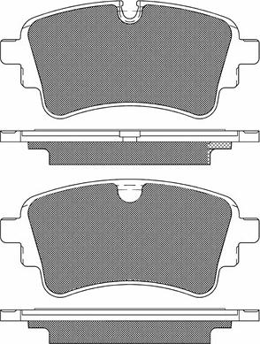 BSF 20344 - Гальмівні колодки, дискові гальма autocars.com.ua