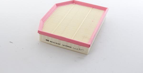 BSG BSG 15-135-037 - Повітряний фільтр autocars.com.ua