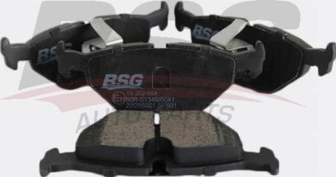 BSG BSG 15-202-004 - Гальмівні колодки, дискові гальма autocars.com.ua