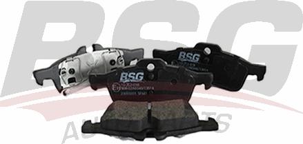 BSG BSG 15-202-018 - Гальмівні колодки, дискові гальма autocars.com.ua