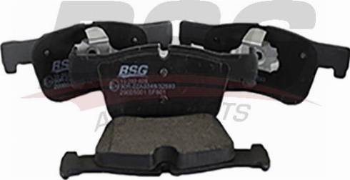 BSG BSG 15-202-028 - Гальмівні колодки, дискові гальма autocars.com.ua