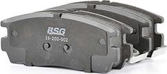 BSG BSG 16-200-002 - Тормозные колодки, дисковые, комплект autodnr.net