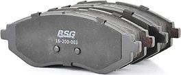 BSG BSG 16-200-003 - Тормозные колодки, дисковые, комплект avtokuzovplus.com.ua