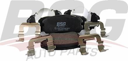 BSG BSG 16-202-017 - Гальмівні колодки, дискові гальма autocars.com.ua