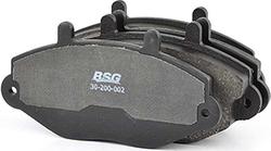BSG BSG 30-200-002 - Гальмівні колодки, дискові гальма autocars.com.ua