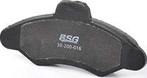 BSG BSG 30-200-016 - Тормозные колодки, дисковые, комплект autodnr.net