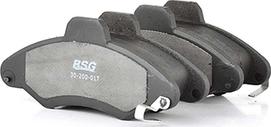 BSG BSG 30-200-017 - Тормозные колодки, дисковые, комплект autodnr.net